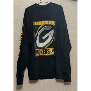 Vintage Pro Player Green Bay Packers Long Sleeve T Shirt Youth Large 14-16